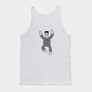 Sock monster Frankenstein Tank Top